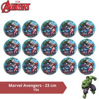 Bal - Voordeelverpakking - Marvel Avengers - 23 cm - 15 stuks - thumbnail