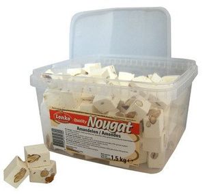 Lonka Lonka Nougat Amandel 1.5 Kilo
