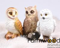 Farmwood Animals Tuinbeeld Uil 13cm - thumbnail