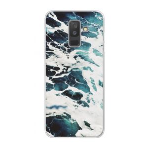 Golven: Samsung Galaxy A6 Plus (2018) Transparant Hoesje