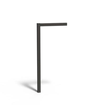 Gecoat stalen pergola L vorm 110x10cm