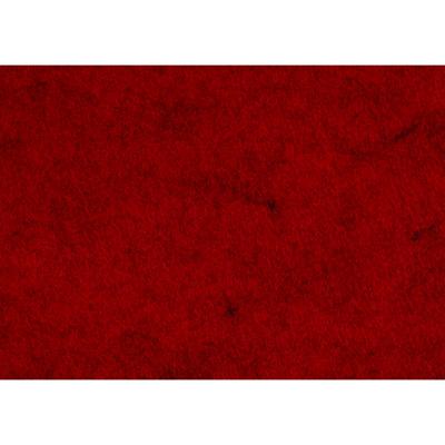 Creativ Company Hobbyvilt, a4, vel 210x297 mm, dikte 1,5-2 mm, gemelleerd, rood, 10 vel/ 1 doos