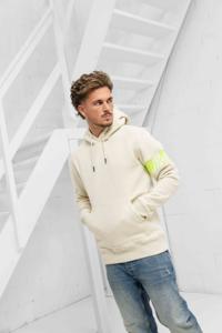 Malelions Captain Hoodie Heren Beige - Maat XS - Kleur: Beige | Soccerfanshop