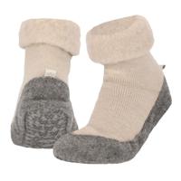 Apollo Huisslof wol anti-slip beige 45/46 Apollo Huisslof wol anti-slip beige 45/46