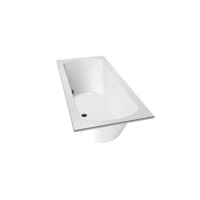 Xenz Lagoon Duobad - 170x75x53 - afvoer Midden - acryl - wit 6927-01