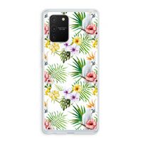 Gele kuif: Samsung Galaxy S10 Lite Transparant Hoesje