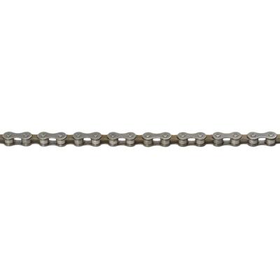 Shimano M-wave ketting single speed, 1/2x1/8 112l grijs/bruin (hangverpakking)