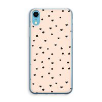 Kleine kattenkopjes: iPhone XR Transparant Hoesje