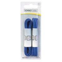 Sorbo veters wax blauw 75 cm 2 paar | 20 stuks