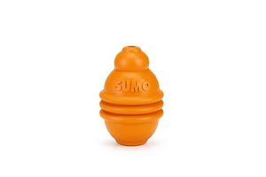 Beeztees sumo play - hondenspeelgoed - rubber - oranje - m