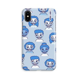 Gezichtjes: iPhone Xs Volledig Geprint Hoesje