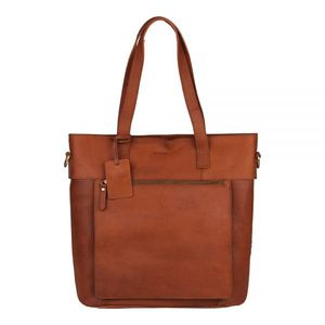 Burkely Vintage Jade Workbag-Cognac