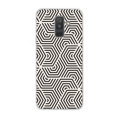 Magic pattern: Samsung Galaxy A6 Plus (2018) Transparant Hoesje