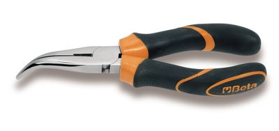 Beta Telefoontangen, lange halfronde gebogen bekken, verchroomd, twee componenten handgreep 1168BM 200 - 011680040
