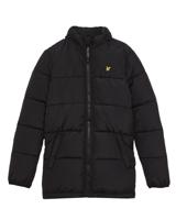 Lyle & Scott winter winterjas jongens - zwart - puffer, gewatteerd