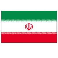 Gevelvlag/vlaggenmast vlag Iran 90 x 150 cm   -