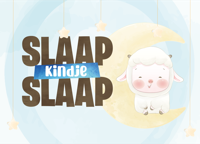 Vinyl tapijt baby slaap kindje slaap Vinyl tapijt baby slaap kindje slaap