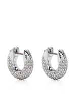 Swarovski boucles d'oreilles Dextera à ornements en cristal - Argent