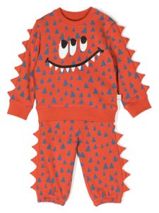 Stella McCartney Kids survêtement à imprimé graphique - Orange