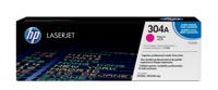 HP toner 304A, 2 800 pagina's, OEM CC533A, magenta