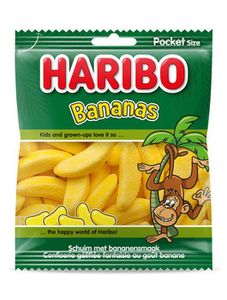 Haribo Haribo - Bananen 70 Gram 28 Stuks