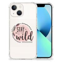 iPhone 13 Stevig | Bumper Hoesje | Boho Stay Wild