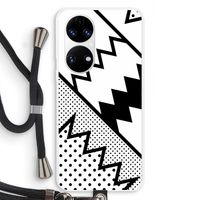 Pop Art #5: Huawei P50 Transparant Hoesje met koord