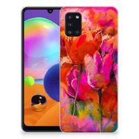 Smartphone hoesje Samsung Galaxy A31 Tulips