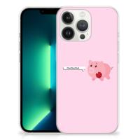 iPhone 13 Pro Max Telefoonhoesje met Naam Pig Mud