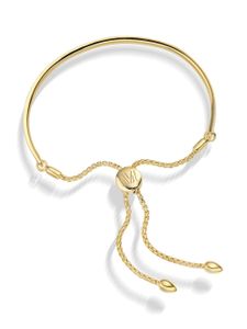 Monica Vinader bracelet GP Fiji Chain - Or