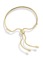 Monica Vinader bracelet GP Fiji Chain - Or