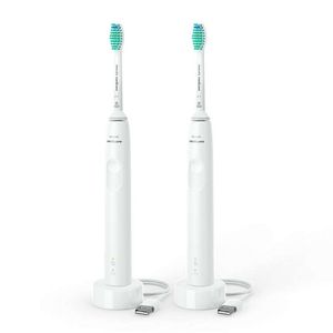 Philips HX3675/13 Philips Sonicare 3100 Series Duo Elektrische Tandenborstel Wit