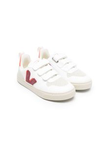 VEJA Kids baskets V-10 à attache scratch - Blanc