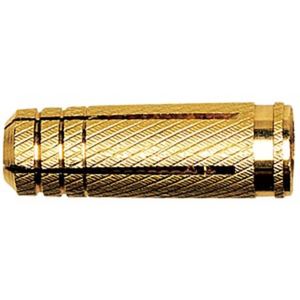Fischer 78662 MS 12 x 37 Messingplug 37 mm 15 mm 10 stuk(s)