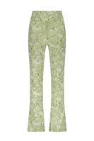 Tygo & Vito Meisjes flair broek - Poppy - Tropical groen