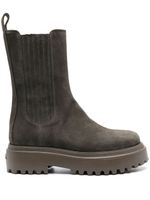 Le Silla bottines Ranger en daim - Gris - thumbnail