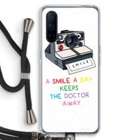 Smile: OnePlus Nord CE 5G Transparant Hoesje met koord
