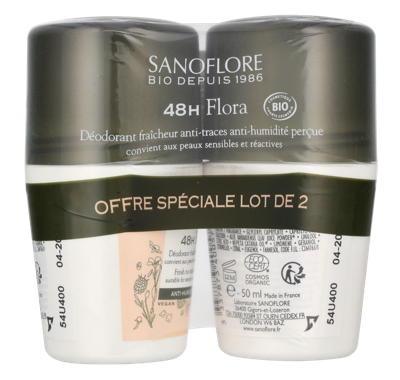 Sanoflore 48H Flora Deodorant 100 ml