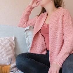 Haakpatroon Yarn and Colors Afternoon Tea Cardigan