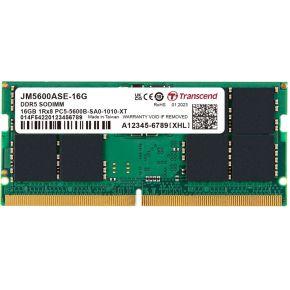 Transcend JetRam JM5600ASE-16G geheugenmodule 16 GB 1 x 16 GB DDR5 5600 MHz ECC