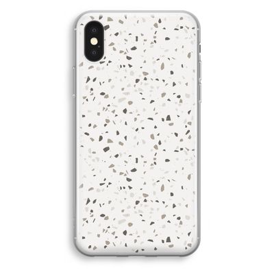 Terrazzo N°14: iPhone X Transparant Hoesje