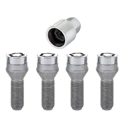McGard Slotboutenset M14x1.50 - Konisch - Lengte 31mm (19mm kop) MG27000