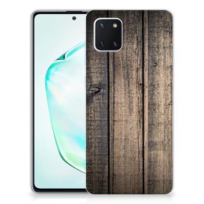 Samsung Galaxy Note 10 Lite | Bumper Hoesje | Steigerhout