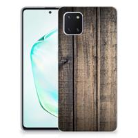 Samsung Galaxy Note 10 Lite | Bumper Hoesje | Steigerhout