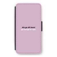 gij moogt er zijn: iPhone 12 Pro Max Flip Hoesje