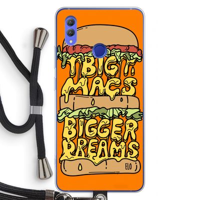 Big Macs Bigger Dreams: Honor Note 10 Transparant Hoesje met koord