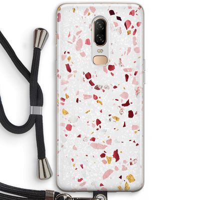 Terrazzo N°9: OnePlus 6 Transparant Hoesje met koord