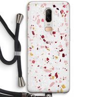 Terrazzo N°9: OnePlus 6 Transparant Hoesje met koord