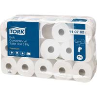 TORK Premium 110782 Toiletpapier Helderwit Aantal lagen: 3 lagen 30 rol/rollen