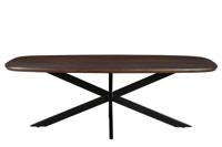 Eettafel Jesper Deens Ovaal Bruin 230 cm